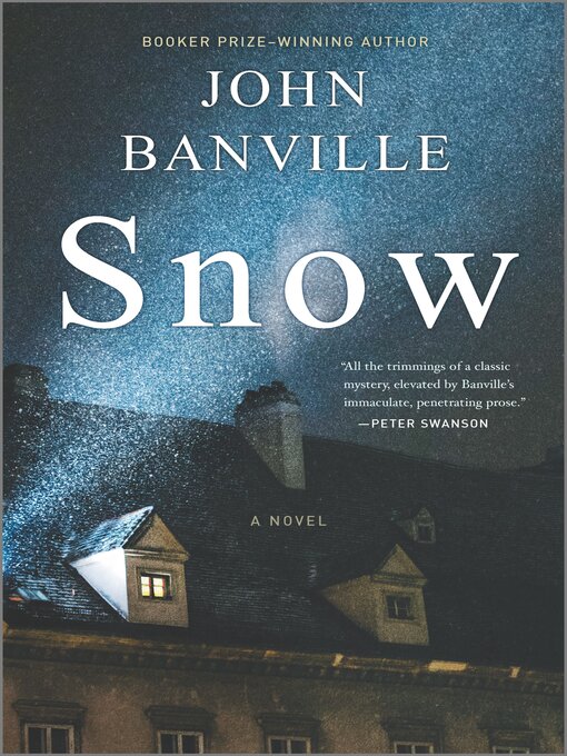 Title details for Snow by John Banville - Wait list